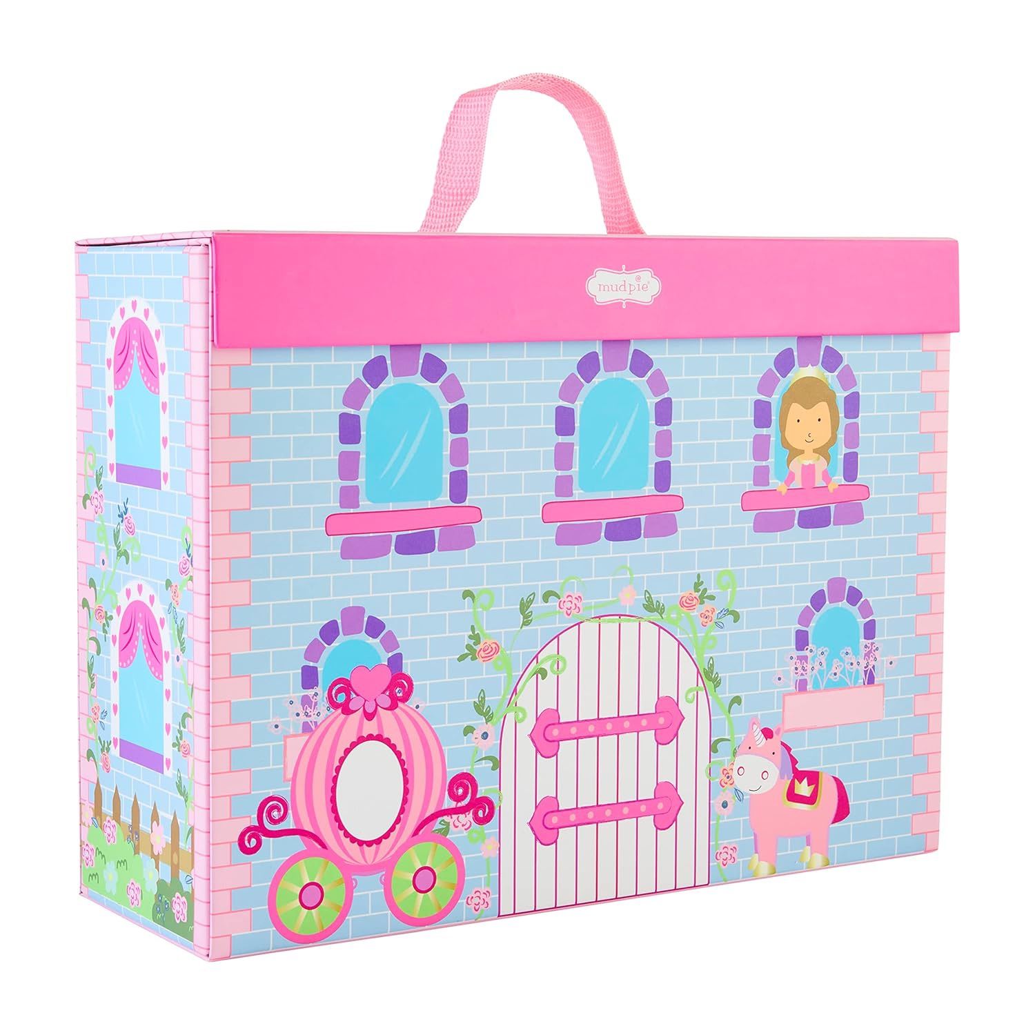 Princess Playhouse box With Wooden Figures