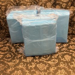 Dog Training Pads -  Three 25 Packs = 75 ( Maybe 1 Missing) Dog Wouldn’t Use..