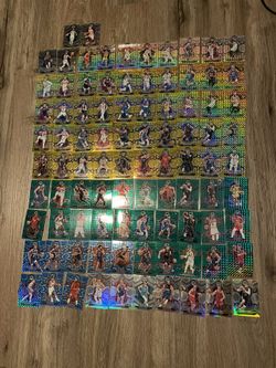 Panini Mosaic 91 Lot Reactive Yellow Blue Silver Mosaic