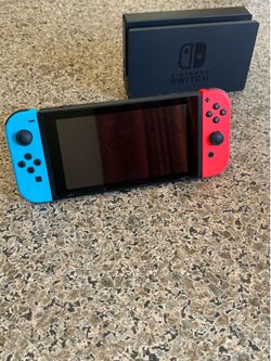 Nintendo Switch Console HAC-001 with Dock and 128GB MicroSD card