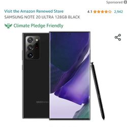 Samsung Note 20 Ultra Black