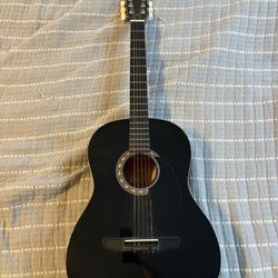 Black Acoustic Guitar