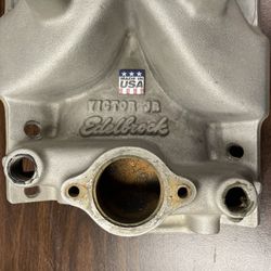 edelbrock victor jr intake chevy 350