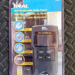 Ideal 33-856 VDV Multimedia Cable Tester