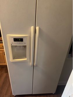 GE refrigerator and Combo stove