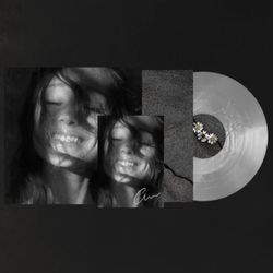 Ariana Grande - petal translucent pearly white Vinyl (signed)