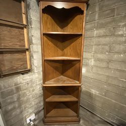 Corner Wooden Shelf