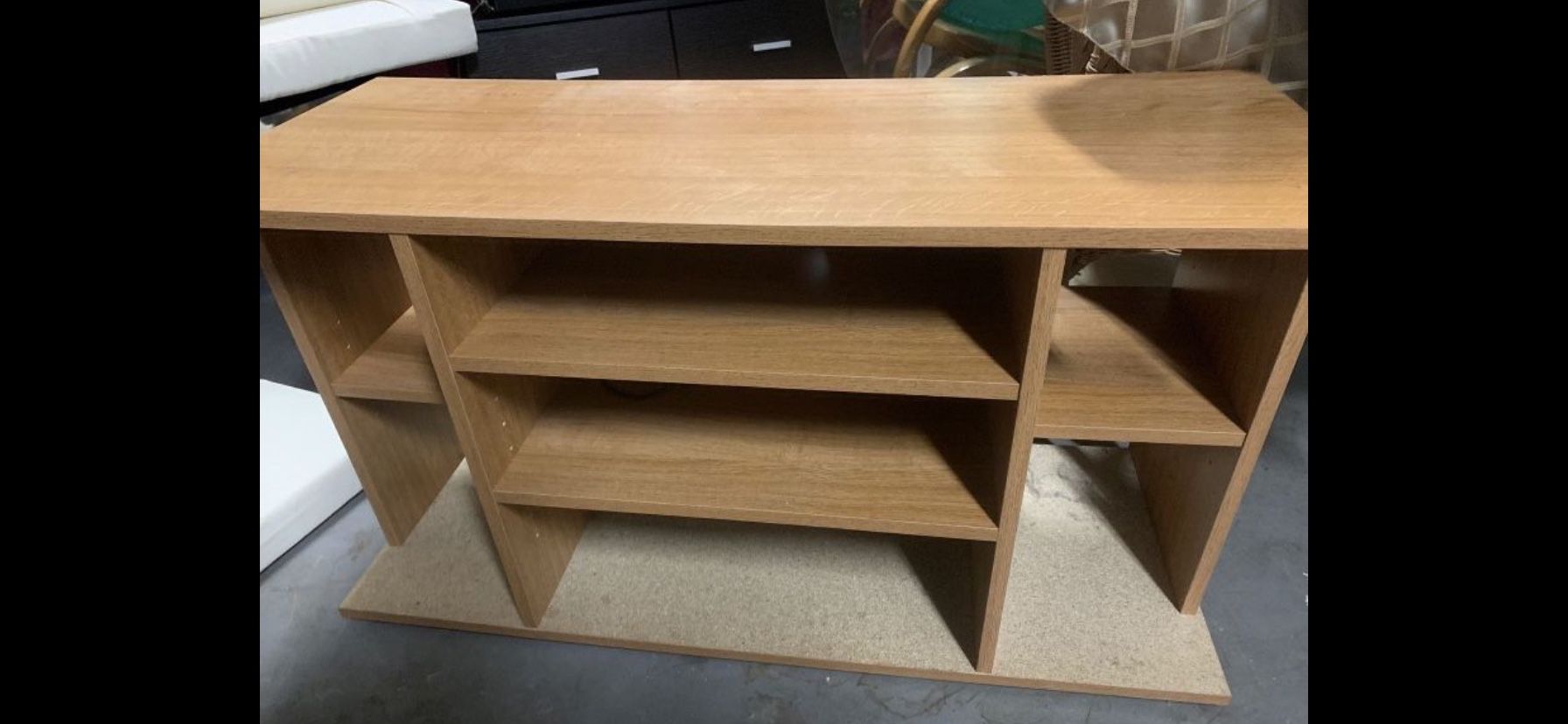 TV Stand With Bookshelves 