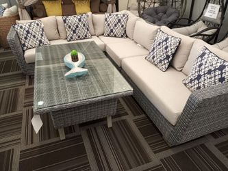 5pc Patio Sectional Set