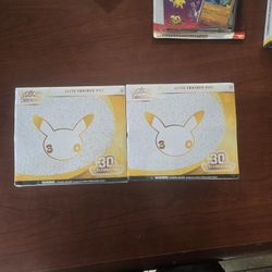 Pokémon TCG 30th Celebration Elite Trainer Boxes (2 ETB's) 