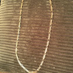 14k Gold Fill Diamond Cut 28” Necklace 