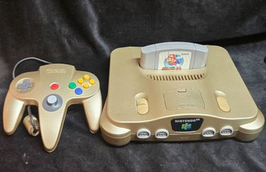 Nintendo 64 TOYS R US Gold EDITION Console