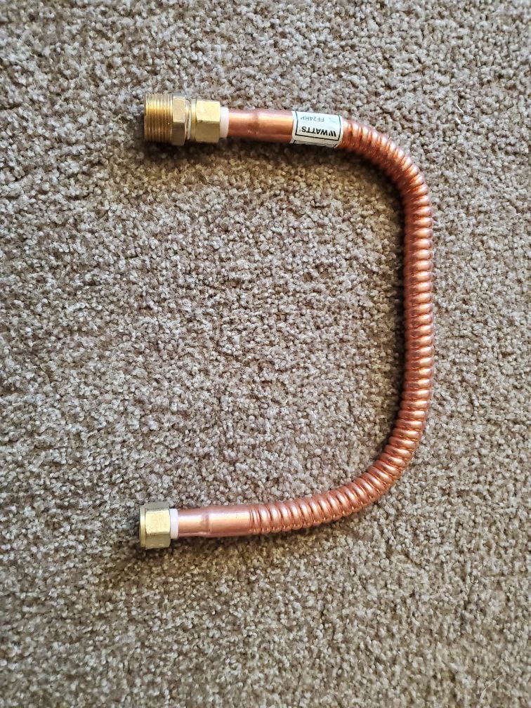 Water heater connection