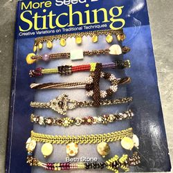 More Seed Bead Stitching Creative Variati by Beth Stone Paperback Art Accesories