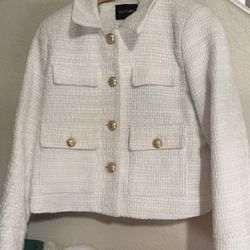cropped tweed jacket