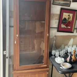 Vintage Gun Display Cabinet