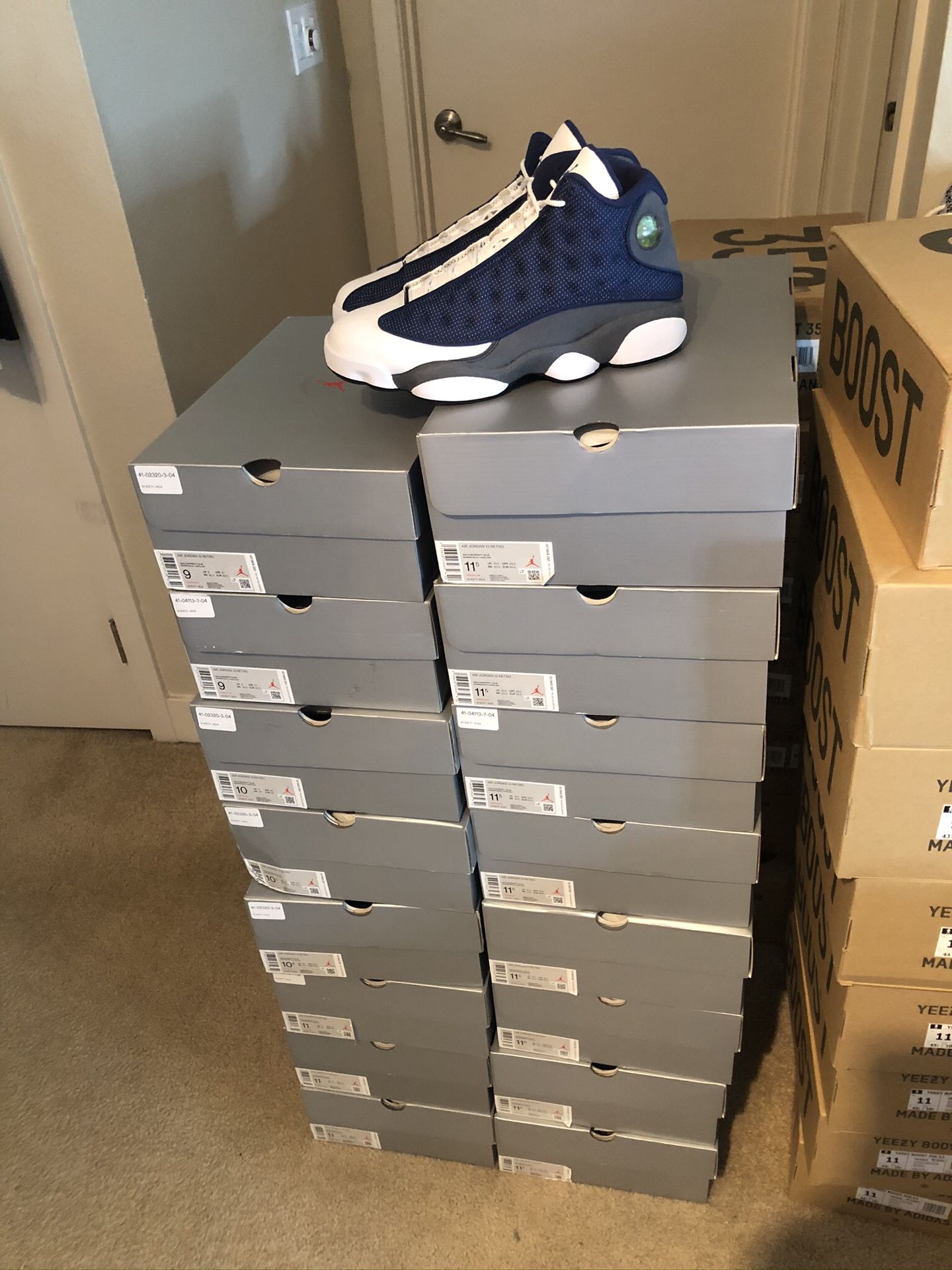 Nike air Jordan 13 flint size 9 10.5 11.5