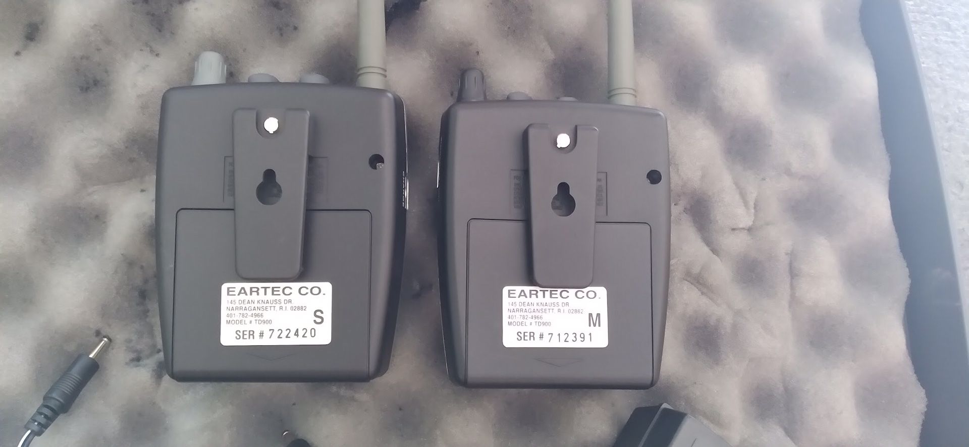 TD900 Wireless Headset with padded case