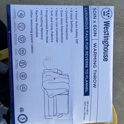 Heated Throw Blanket 