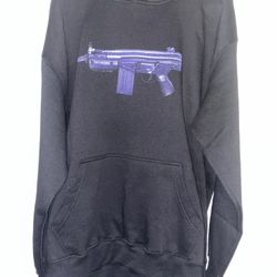 Hk Gun Black Hoodie 40.00