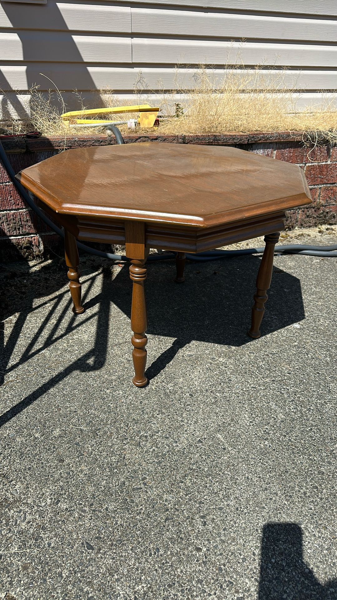 Wood End Table