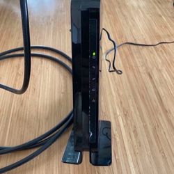 Netgear Coax Cable Modem + Power Cord + Coaxial Cable + Ethernet Cable