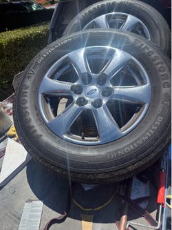 F-150 tires with rim