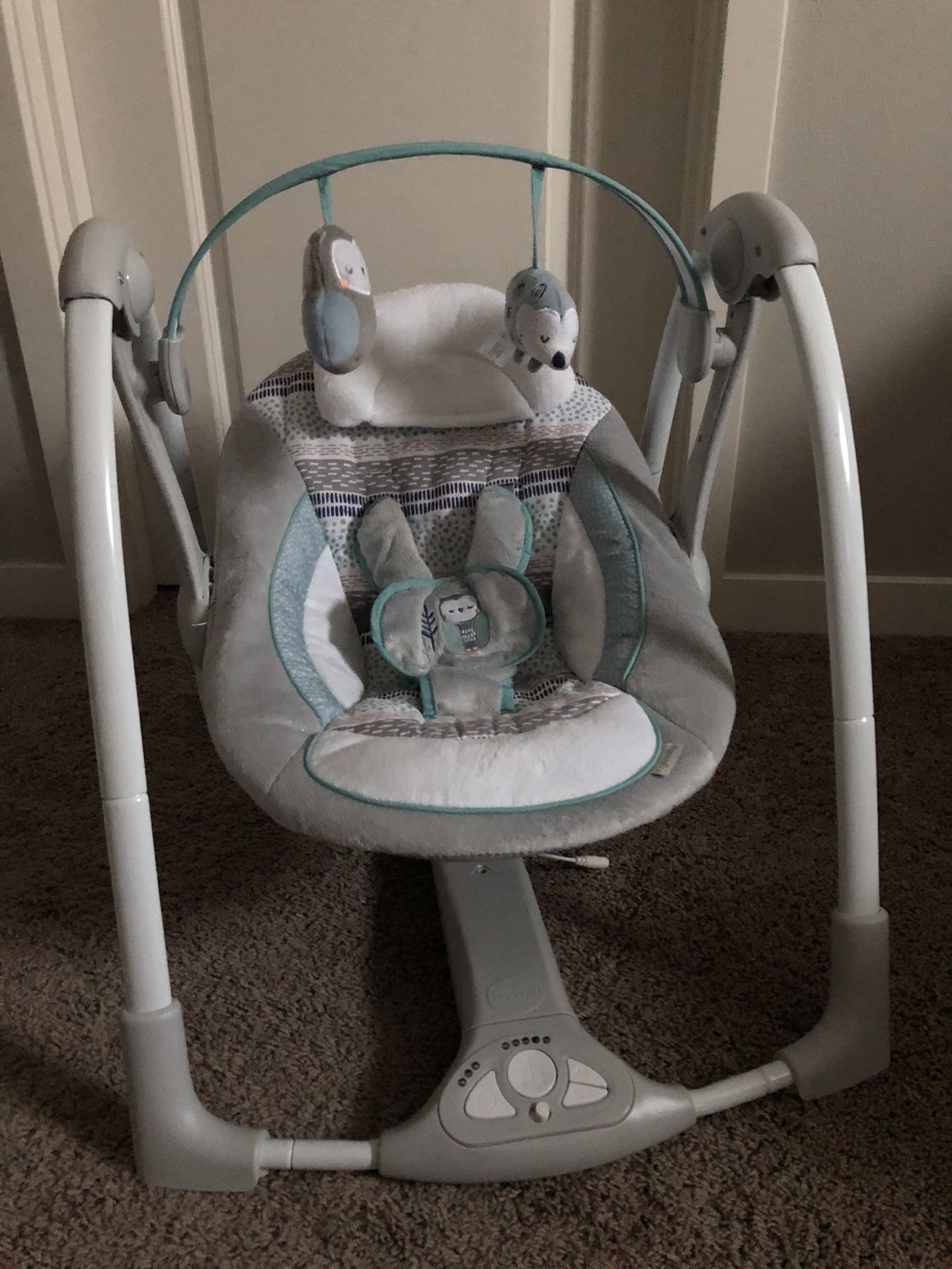 Ingenuity Power Adapt Portable Baby Swing