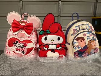 Various Loungefly Backpacks NWT