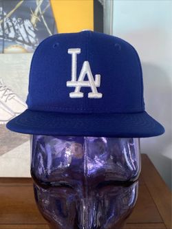 LA Dodgers Royal Blue Fitted Baseball Cap youth