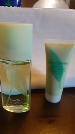 Elizabeth green tea perfume and body lotion
