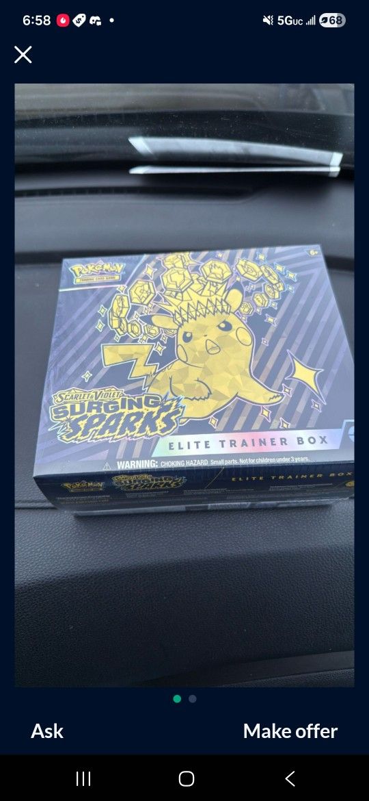 12 Surging Sparka Etbs For Sale 62 Each Pokemon Tcg Sealled