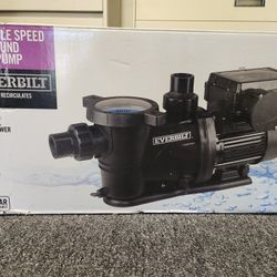 Everbilt 1.5HP Variable Speed In-Ground Pool Pump
