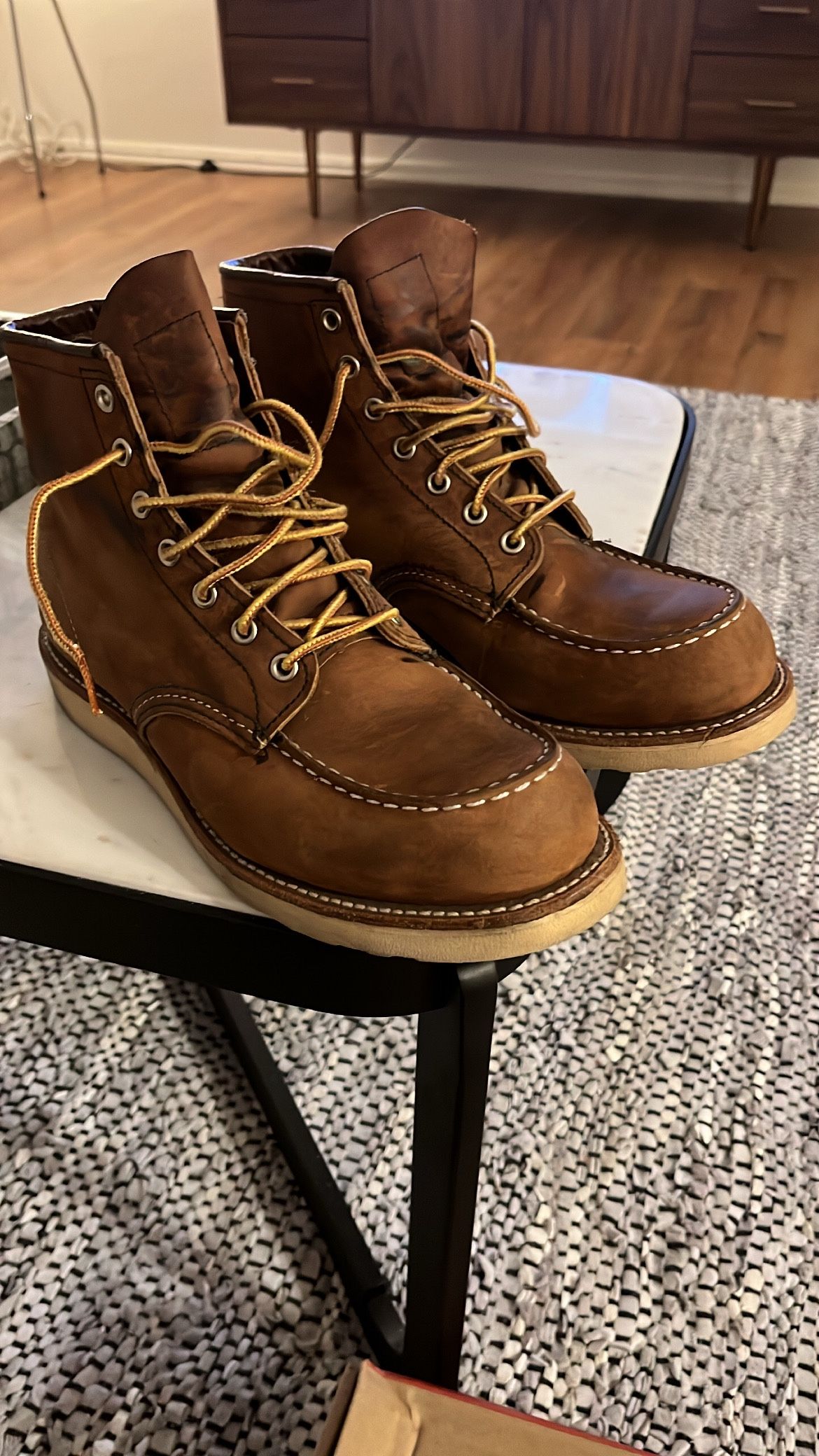 Red Wing 6” Moc Toe - Bourbon 9.5 D