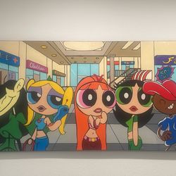 Cartoon Network Custom Painting 