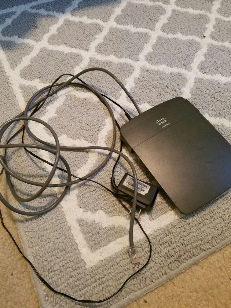Linksys e900 router