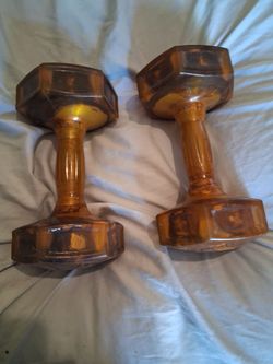 15 pound Body Sport dumbells