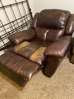 Genuine Leather LazyBoy Recliner