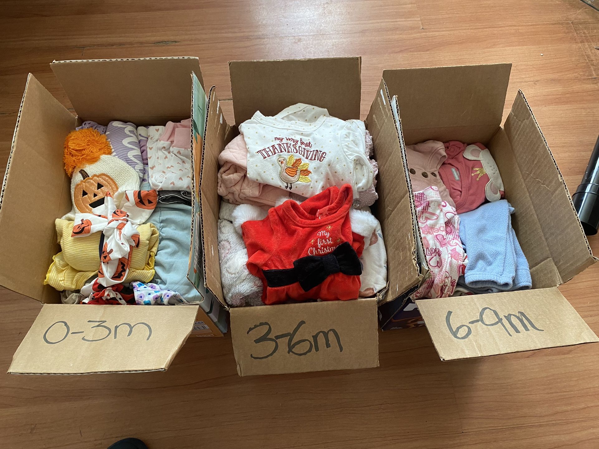 Baby Girl Clothes 0-9m
