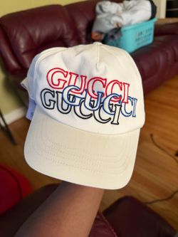 Gucci White Baseball Cap