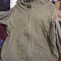 3x Plus Size Sweat Suite Green $5