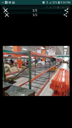 Pallet racks all sizes in very good condition