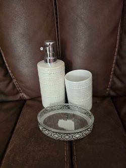 Toothpaste & soap dispenser