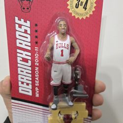 Derrick Rose 1 of 4 Bulls Promotional Action Figure mvp Figure