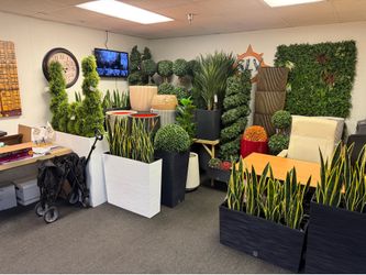 Planters & artificial plants for sale
