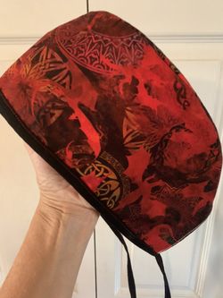 Reversible Women’s Scrub Cap various fabrics - Dragon and Girl Power