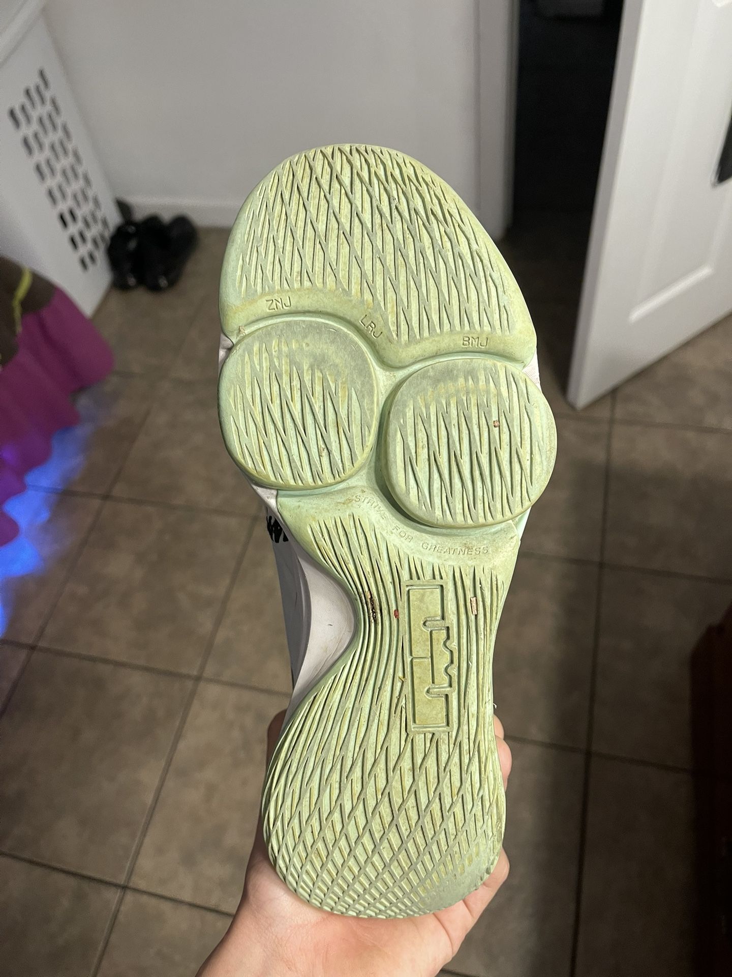 LeBron 5 basketball shoes very comfortable, size 8.5.