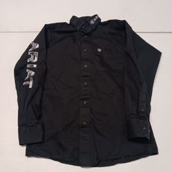 Ariat Men's Long Sleeve Black Shirt SzS