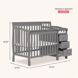 Dream On Me Jayden Crib & Changer