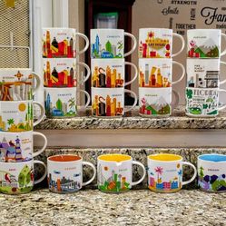 Starbucks Mugs (NEW!) 'Been There Series' & 'You Are Here Collection'